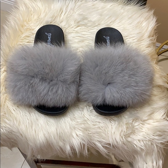 Shoes - Mink Fur Sandals
